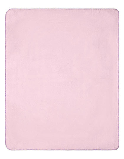 Daiber - Fleece Blanket - Rose / Purple
