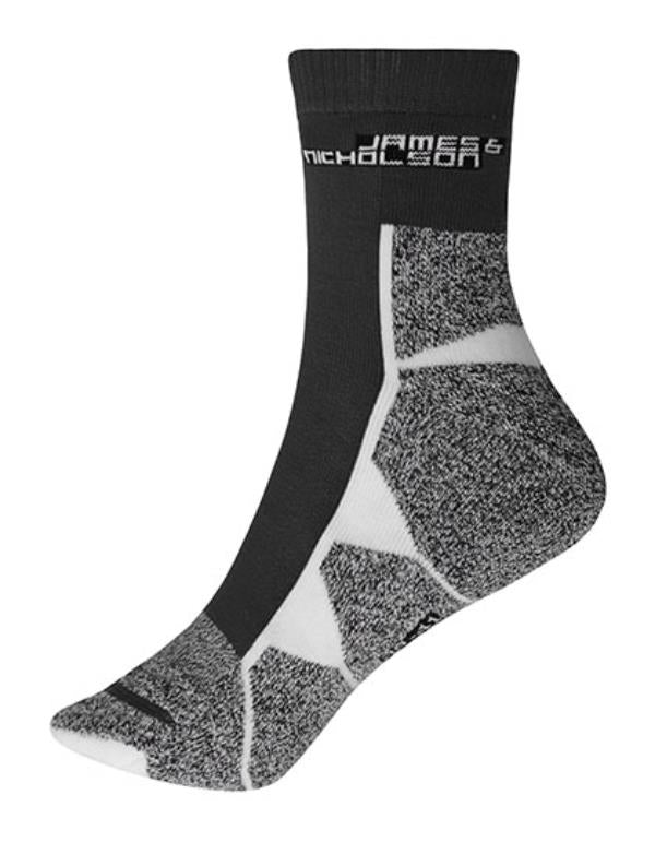 Daiber - Hoge Sport Sokken - Black/White