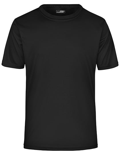 James & Nicholson - Active T-Shirt - Black