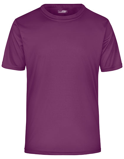 James & Nicholson - Active T-Shirt - Purple