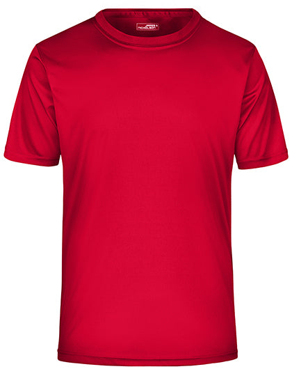 James & Nicholson - Active T-Shirt - Red