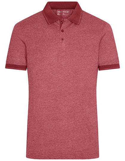James & Nicholson - Heather Polo - Wine Melange/Wine