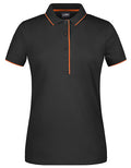 Black/Orange
