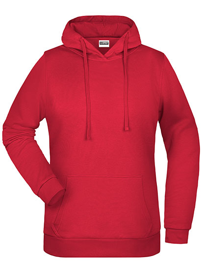 James & Nicholson - Promo Dames Hoodie - Red