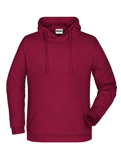 James & Nicholson - Promo Hoodie - Wine