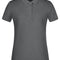 Basic Dames Polo – Black Heather