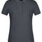 Basic Dames Polo – Graphite (Effen)