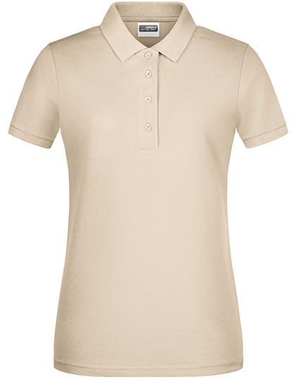 James & Nicholson - Basic Dames Polo – Stone