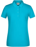 Basic Dames Polo – Turquoise