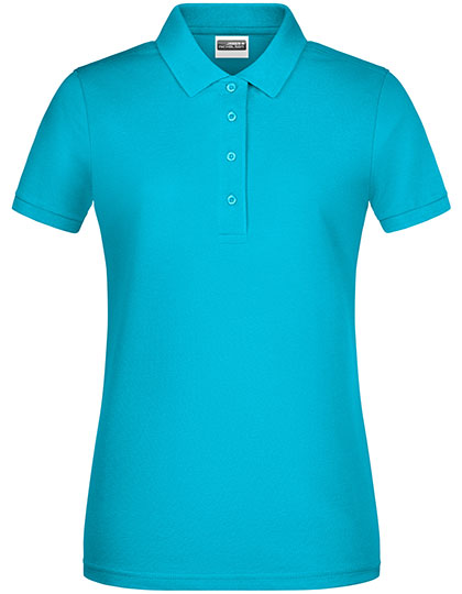 Daiber - Ladies´ Basic Polo - Turquoise XXL (uitverkoop)
