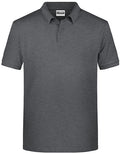 Basic Polo – Black Heather