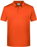 Basic Polo – Dark Orange