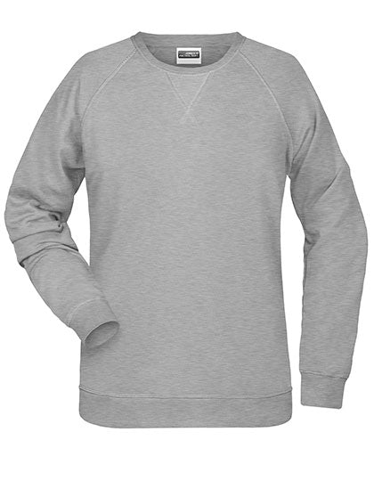 James & Nicholson - Dames Sweater - Grey Heather
