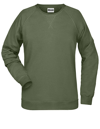 James & Nicholson - Dames Sweater - Olive