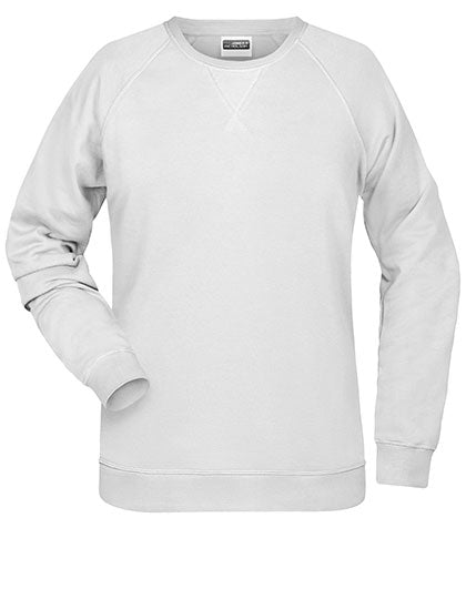 James & Nicholson - Dames Sweater - White
