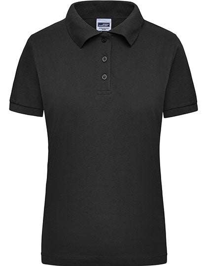 James & Nicholson - Workwear Dames Polo - Black