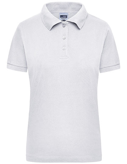 James & Nicholson - Workwear Dames Polo - White