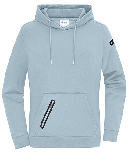 Daiber - Ladies´ Hoody Interlock - Milky Blue