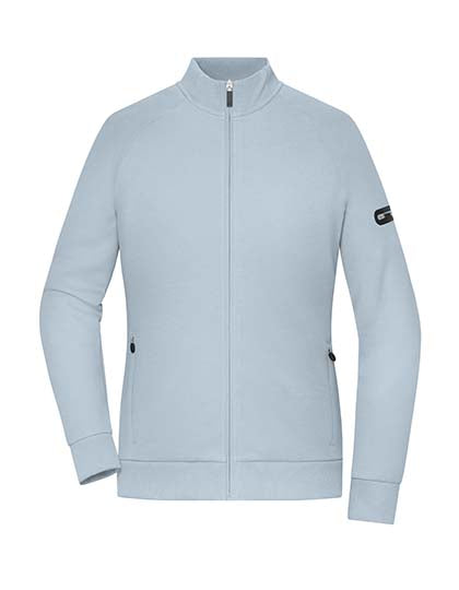 Daiber - Ladies´ Zip Jacket Interlock - Milky Blue