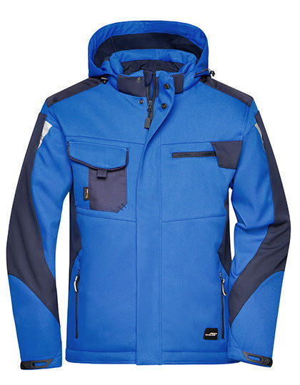 Daiber - Craftsmen Softshell Jacket -STRONG- - Royal / Navy