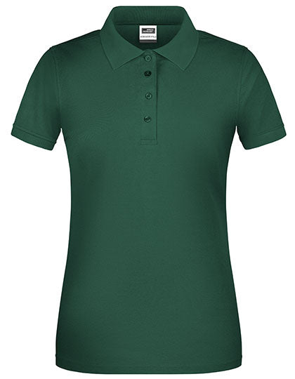 James & Nicholson - Bio Workwear Dames Polo - Dark Green