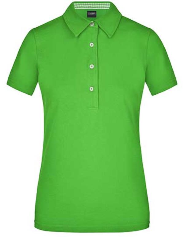 Daiber - Plain Dames Polo - Lime Green/Lime Green