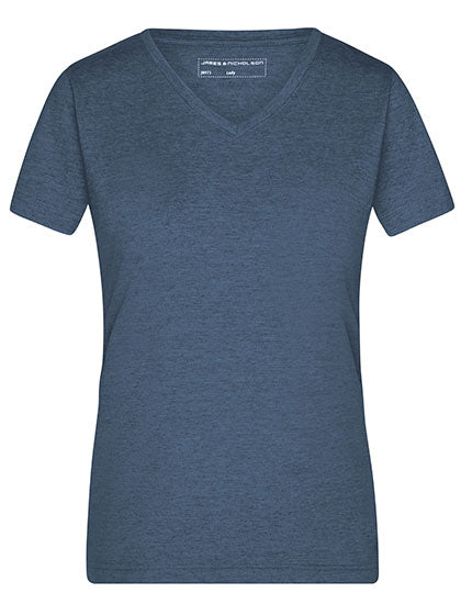 Daiber - Ladies´ Heather T-Shirt - Blue Melange