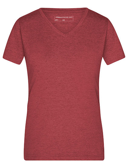 Daiber - Ladies´ Heather T-Shirt - Wine Melange
