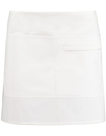 Kustom Kit - Short Superwash® 60º Bar Apron Unisex - White