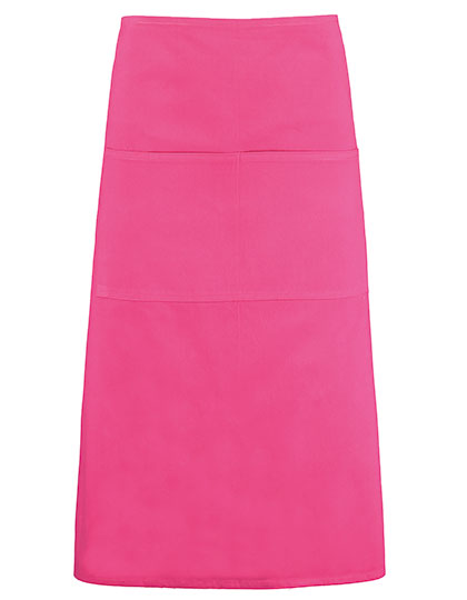 Kustom Kit - Long Superwash® 60º Bar Apron Unisex - Raspberry