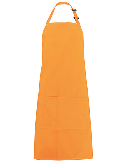 Kustom Kit - Bib Superwash® 60º Bar Apron  Unisex - Orange