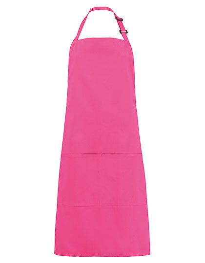 Kustom Kit - Bib Superwash® 60º Bar Apron  Unisex - Raspberry