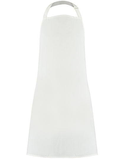 Kustom Kit - Bib Superwash® 60º Apron Unisex - White