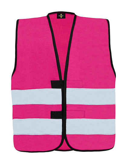 Korntex - Kids´ Hi-Vis Functional Safety Vest Aarhus - Magenta