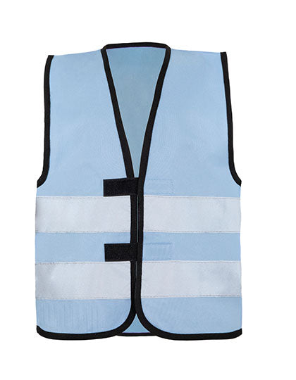 Korntex - Kids´ Hi-Vis Functional Safety Vest Aarhus - Sky Blue