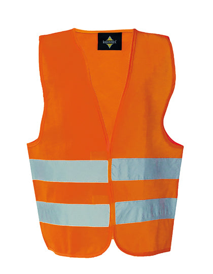 Korntex - Kids´ Hi-Vis Safety Vest Aarhus - Signal Orange XXS (3/4 years) (uitverkoop)