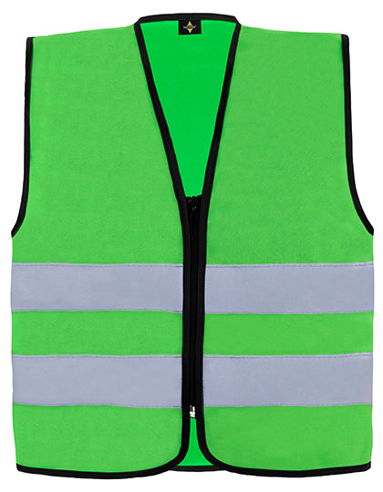Korntex - Hi-Vis Safety Vest Cologne With Front Zipper - Green