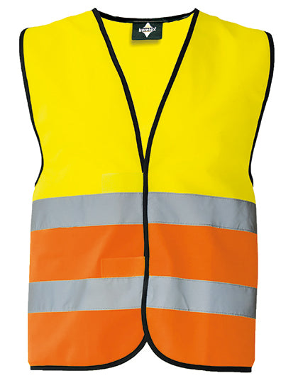Korntex - Hi-Vis Safety Vest Wolfsburg - Signal Yellow / Signal Orange