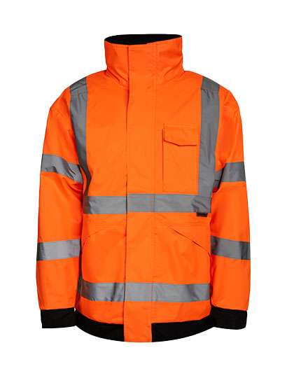 Korntex - Premium Hi-Vis Rain-Jacket Tampere - Signal Orange