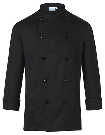 Karlowsky - Chef Jacket Basic - Black (ca. Pantone 419C)