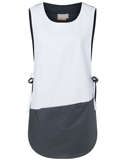 Karlowsky - Tunic Bea - White / Anthracite (ca. Pantone 7540C)