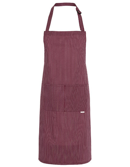 Karlowsky - Bib Apron Carlo - Bordeaux (ca. Pantone 209C)