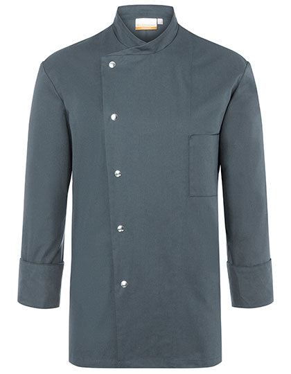 Karlowsky - Chef Jacket Lars - Anthracite (ca. Pantone 7540C)