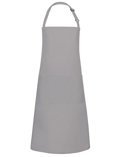 Karlowsky - Bib Apron Basic With Pocket And Buckle - Basalt Grey (ca. Pantone 4276C)