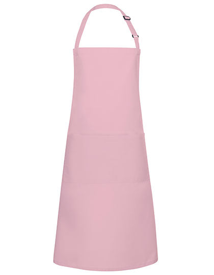 Karlowsky - Bib Apron Basic With Pocket And Buckle - Rose (ca. Pantone 4065C)