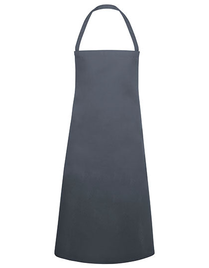 Karlowsky - Basic Bib Apron - Anthracite (ca. Pantone 7540C)