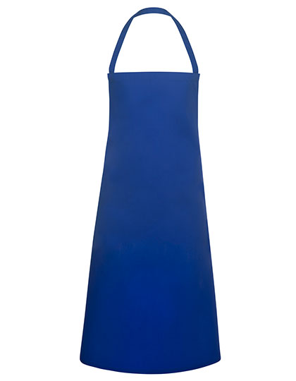 Karlowsky - Basic Bib Apron - Blue (ca. Pantone 7686C)