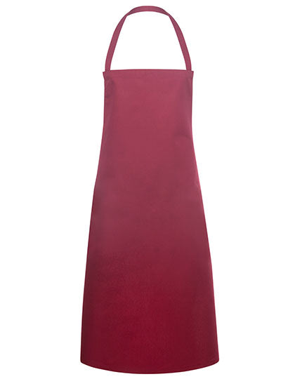Karlowsky - Basic Bib Apron - Bordeaux (ca. Pantone 209C)