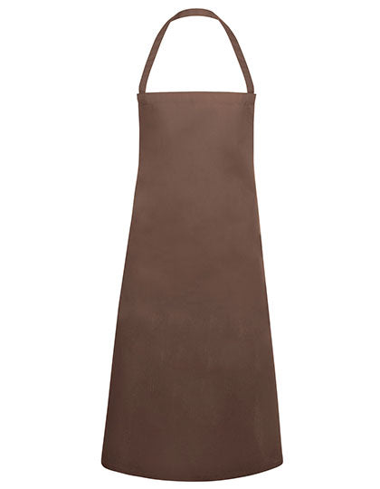 Karlowsky - Basic Bib Apron - Light Brown (ca. Pantone 438C)