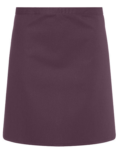Karlowsky - Basic Waist Apron - Aubergine (ca. Pantone 5185C)